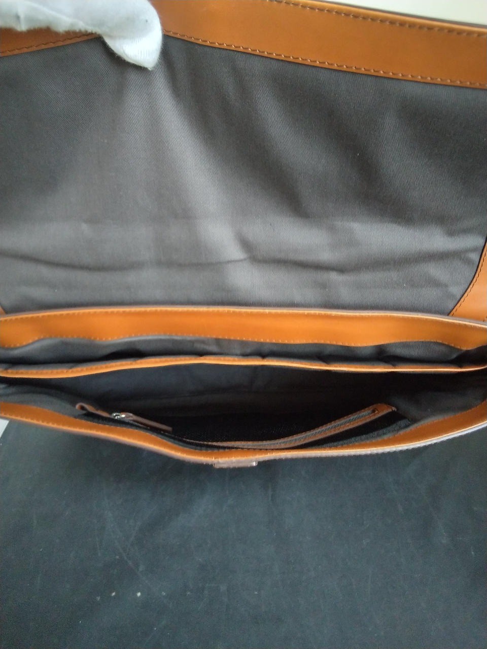 ECCO Briefcase Brown Leather Men Business bag