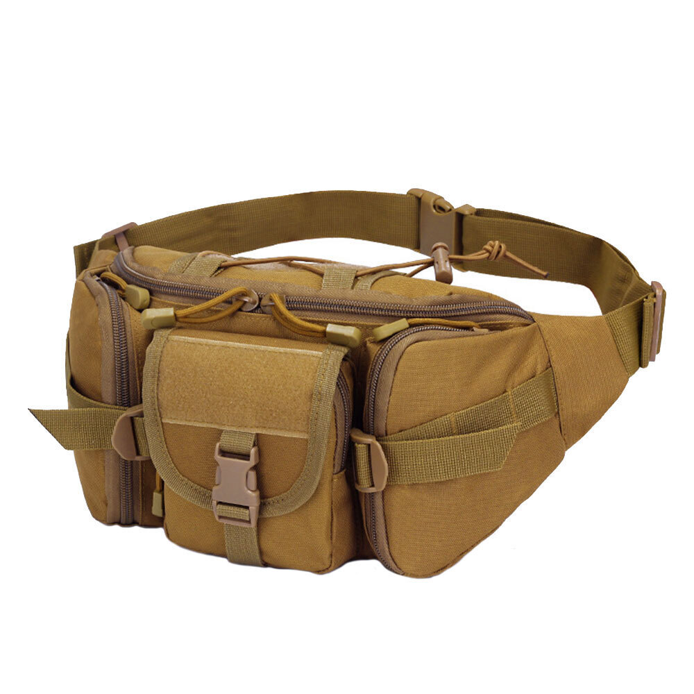 Men Waterproof Hunting Hiking Climbing Waist Bag Fanny Pack for Outdoor Fishing