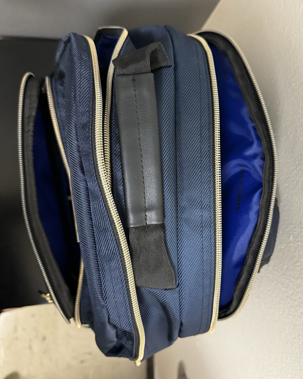 Kenneth Cole Reaction Deep Navy Dark Blue Backpack