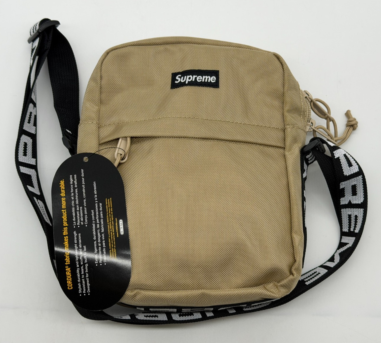 Supreme Shoulder Bag SS18 Tan NEW