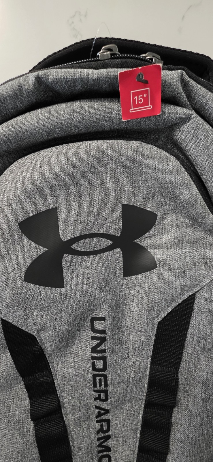 Under Armour Hustle 5.0 Backpack, School Travel Bag Adults/Kids New missing Tag