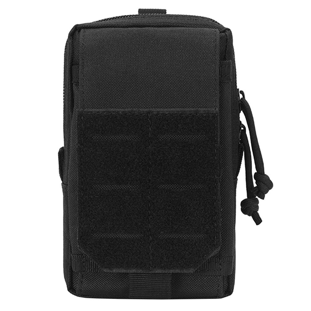 1 Pack Durable Oxford Cloth Waist Bag Outdoor Utility Pouch for Phone and Keys