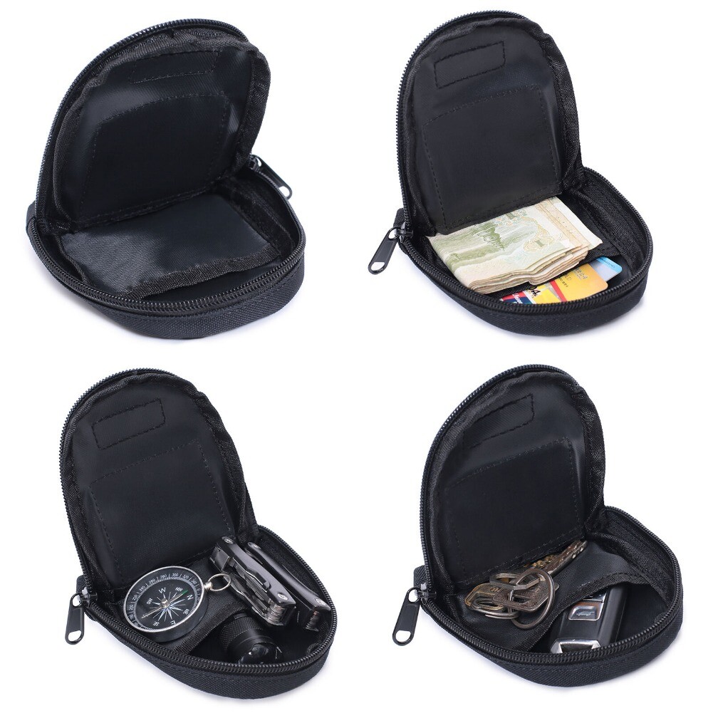 Tactical Mini Backpack EDC Pouch Portable Coin Purse Key Earphone Storage Bag