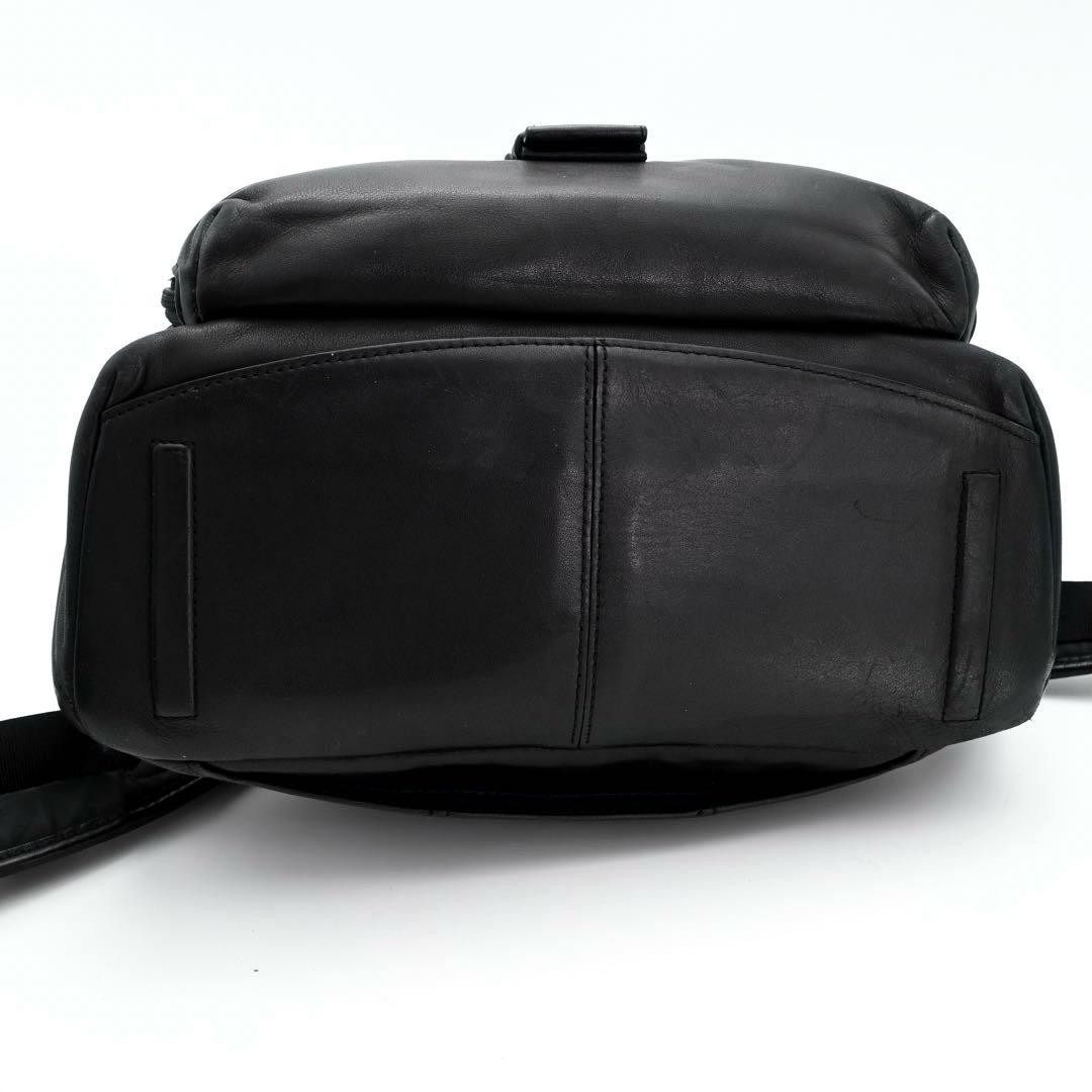 TUMI Morrison Backpack Leather Black 41.5x31x18cm Mens Bag
