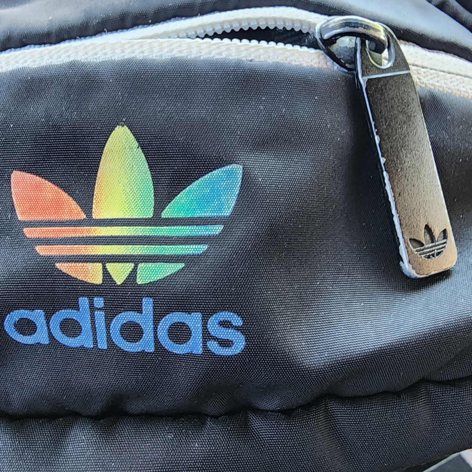 adidas Originals Pride Belt Bag Waist Fanny Pack Black Rainbow Trefoil Logo 2019
