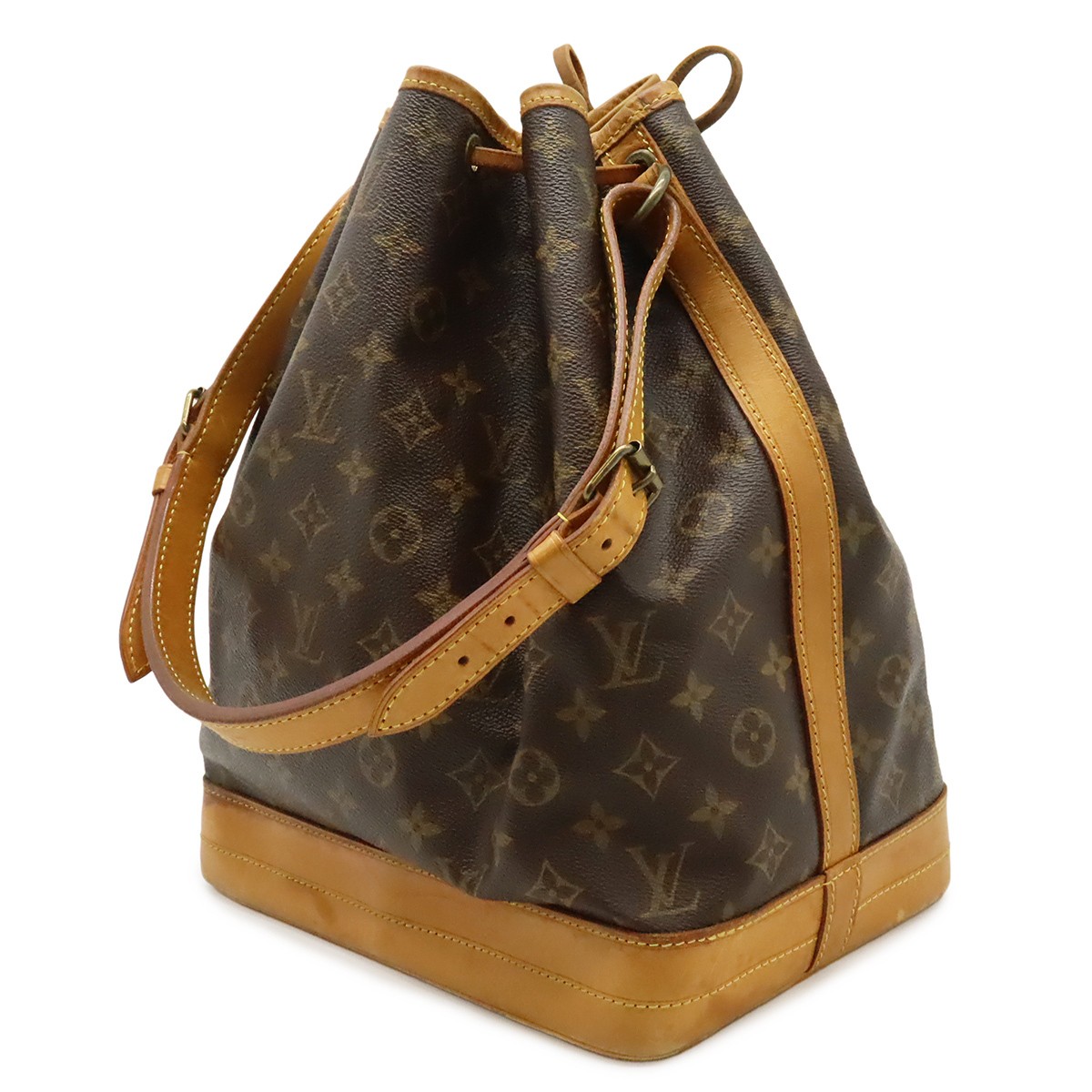 LOUIS VUITTON Monogram Noe Shoulder Bag, Shoulder Bag, Drawstring Type M42224