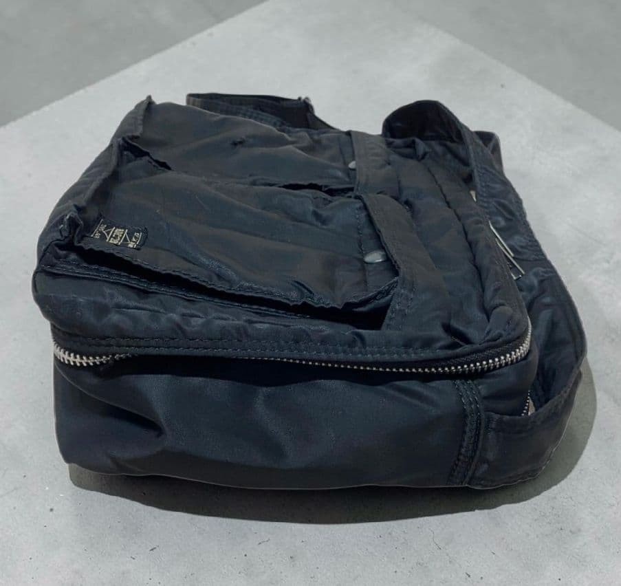 Authentic PORTER Yoshida Kaban Shoulder Bag Black 22cm x 29cm x 10cm Slight Wear