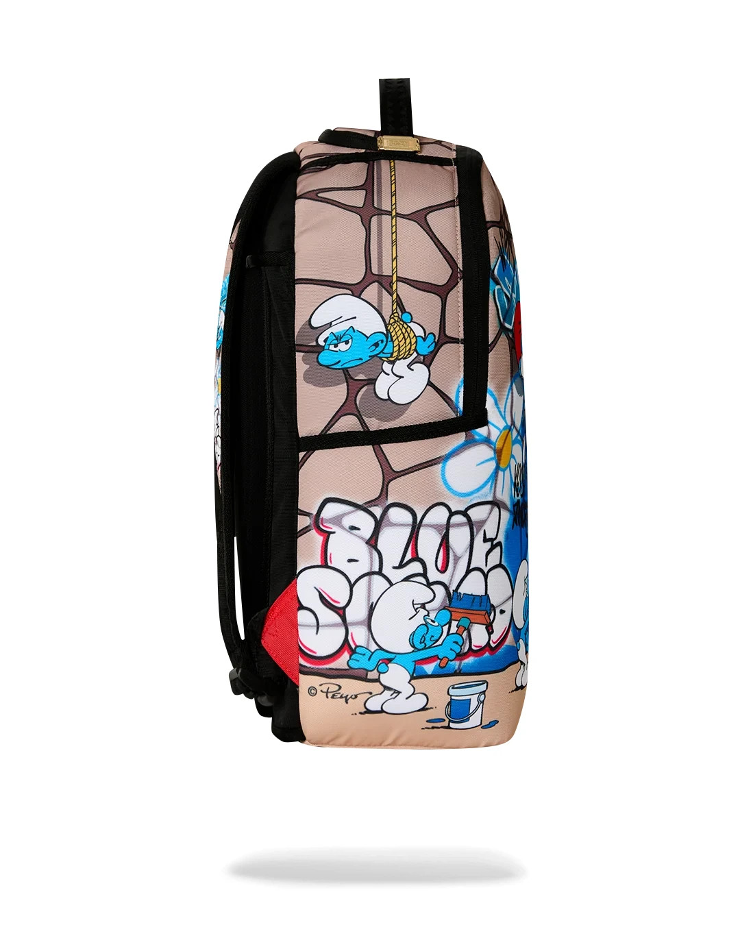 SPRAYGROUND LIMITED EDITION BACKPACK SMURFS ART PARTY BIG MURAL