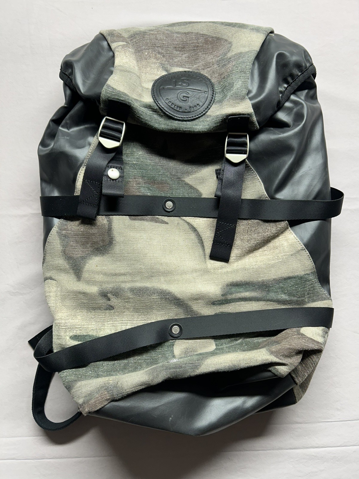 STIGHLORGAN Granite Camouflage Canvas Backpack large size NEW