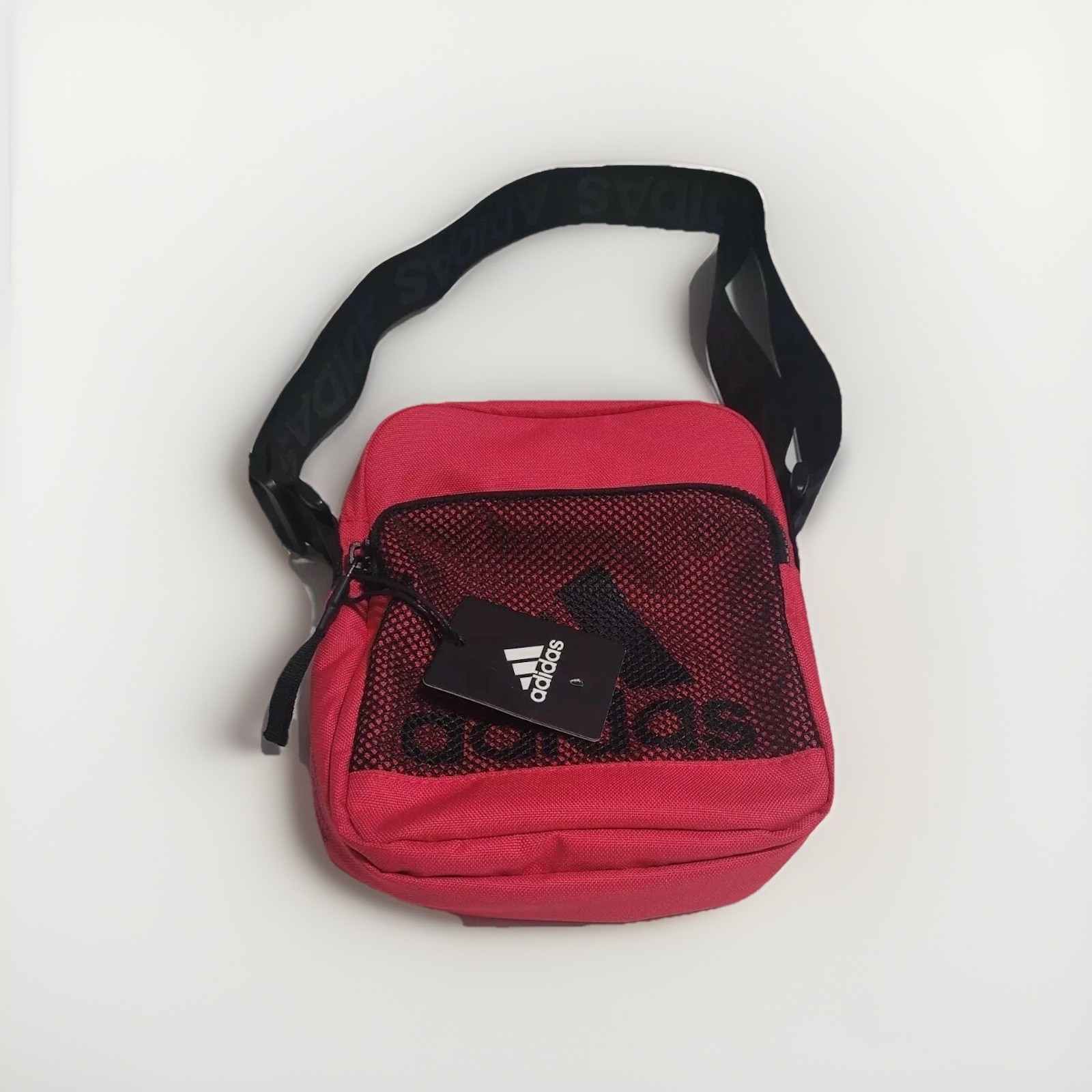 Adidas Unisex Amplifier Festival Crossbody 3 Stripes Power Pink Travel Bag