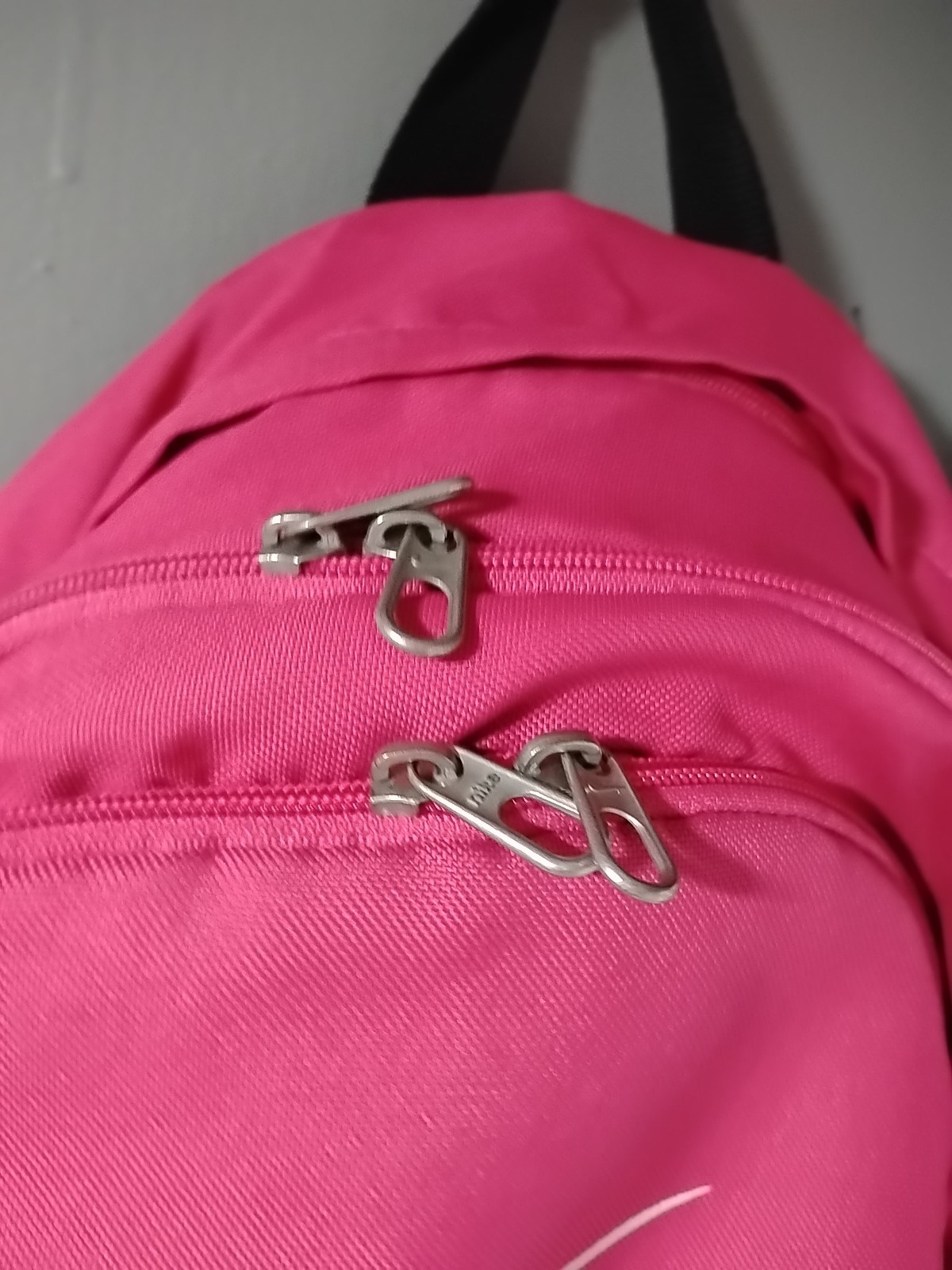 Nike Brasilia 6 XL Backpack Gym Bag Pink Black White 4 Sets Zippers