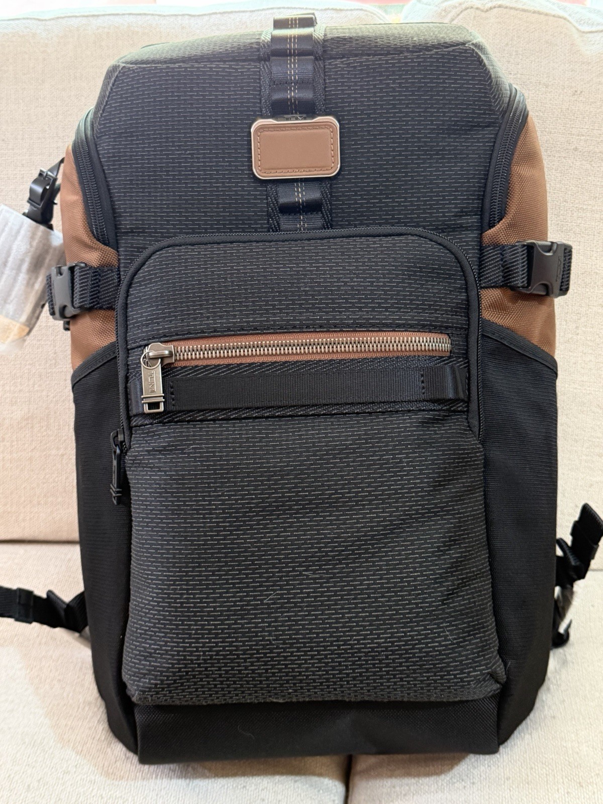 TUMI Alpha Bravo Reserve 16″ Laptop Backpack – Black/Onyx Colorway