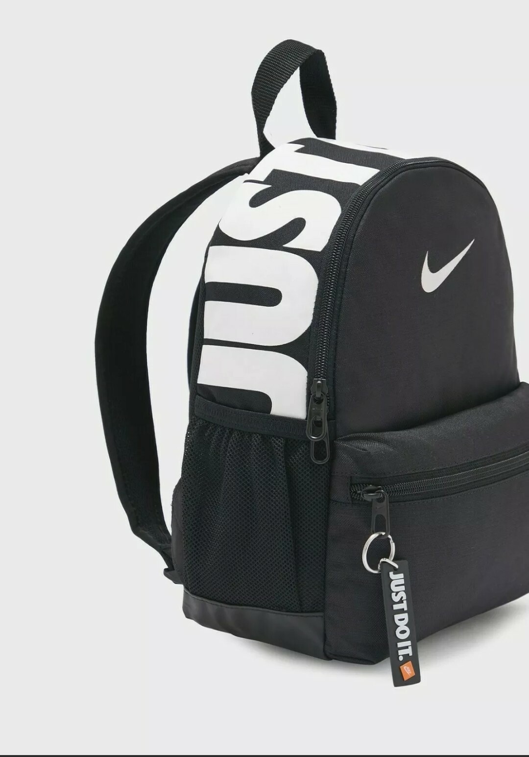 nwt Nike Brasilia JDI Just Do It Kids Mini Backpack purse BLACK white BA6559-013