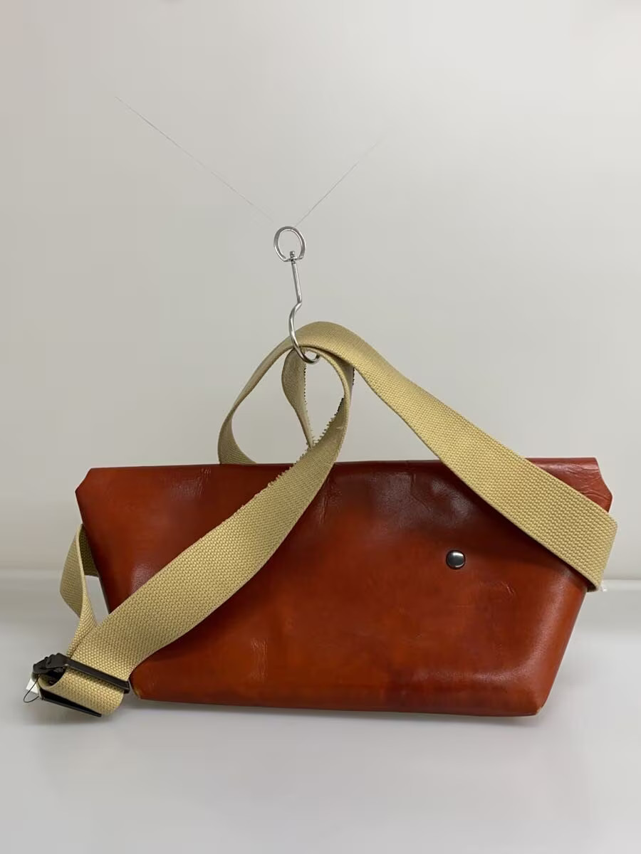 Uni&co Shoulder Bag Leather BRW Plain