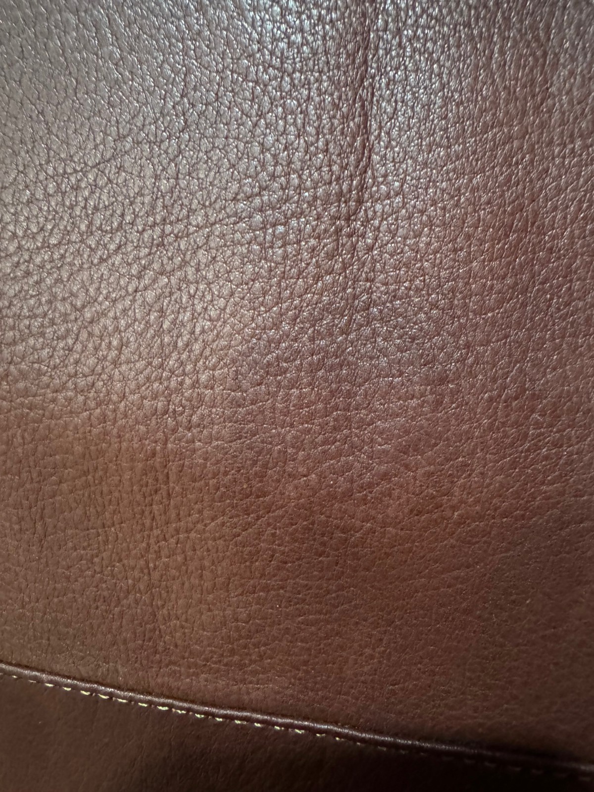 Canyon Outback Attache Leather Document Case Nebraska Huskers Zippered