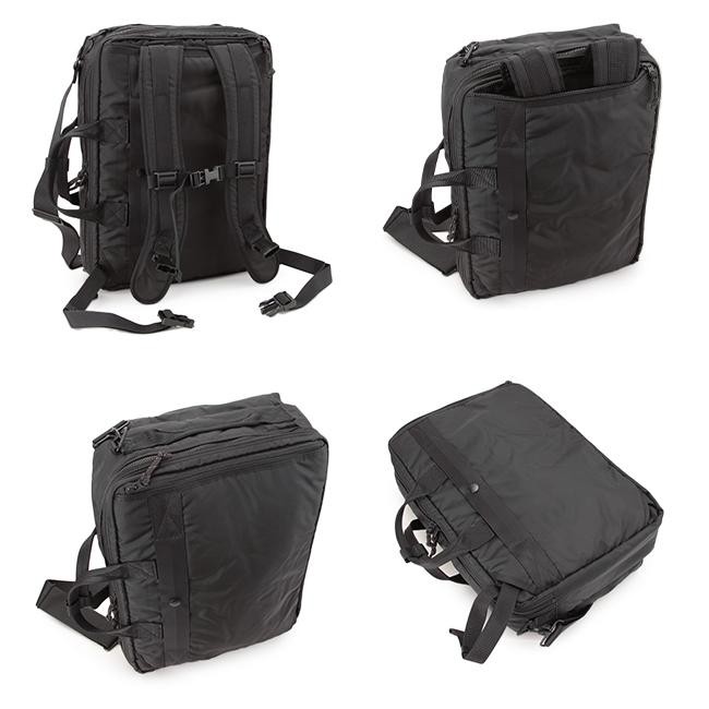 PORTER YOSHIDA FORCE 3way Briefcase Backpack Shoulder Bag Black 855-07594 Japan