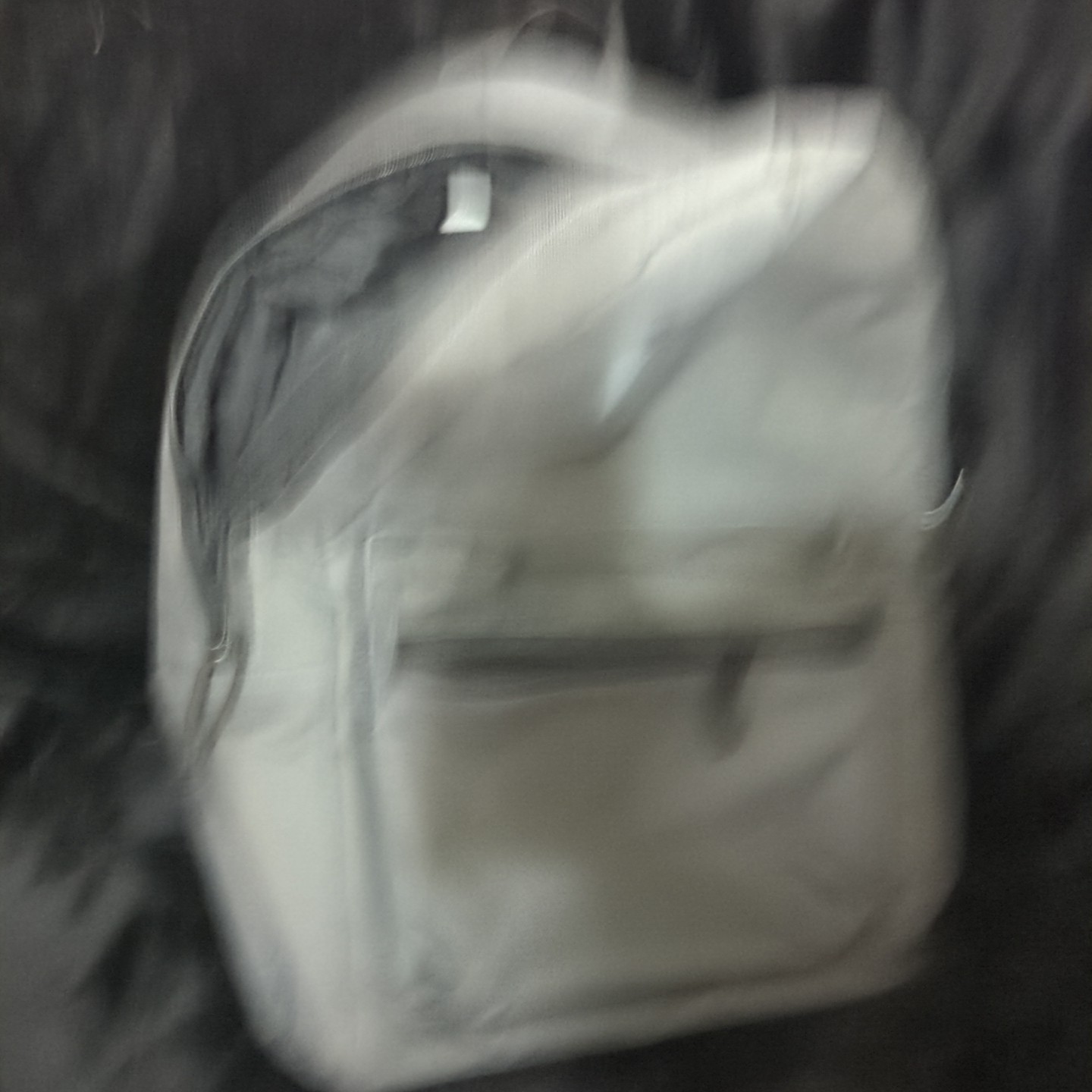 Smell Proof Carbon Lined Gray Backpack with Lockable Main Pocket READ COND ISSUE
