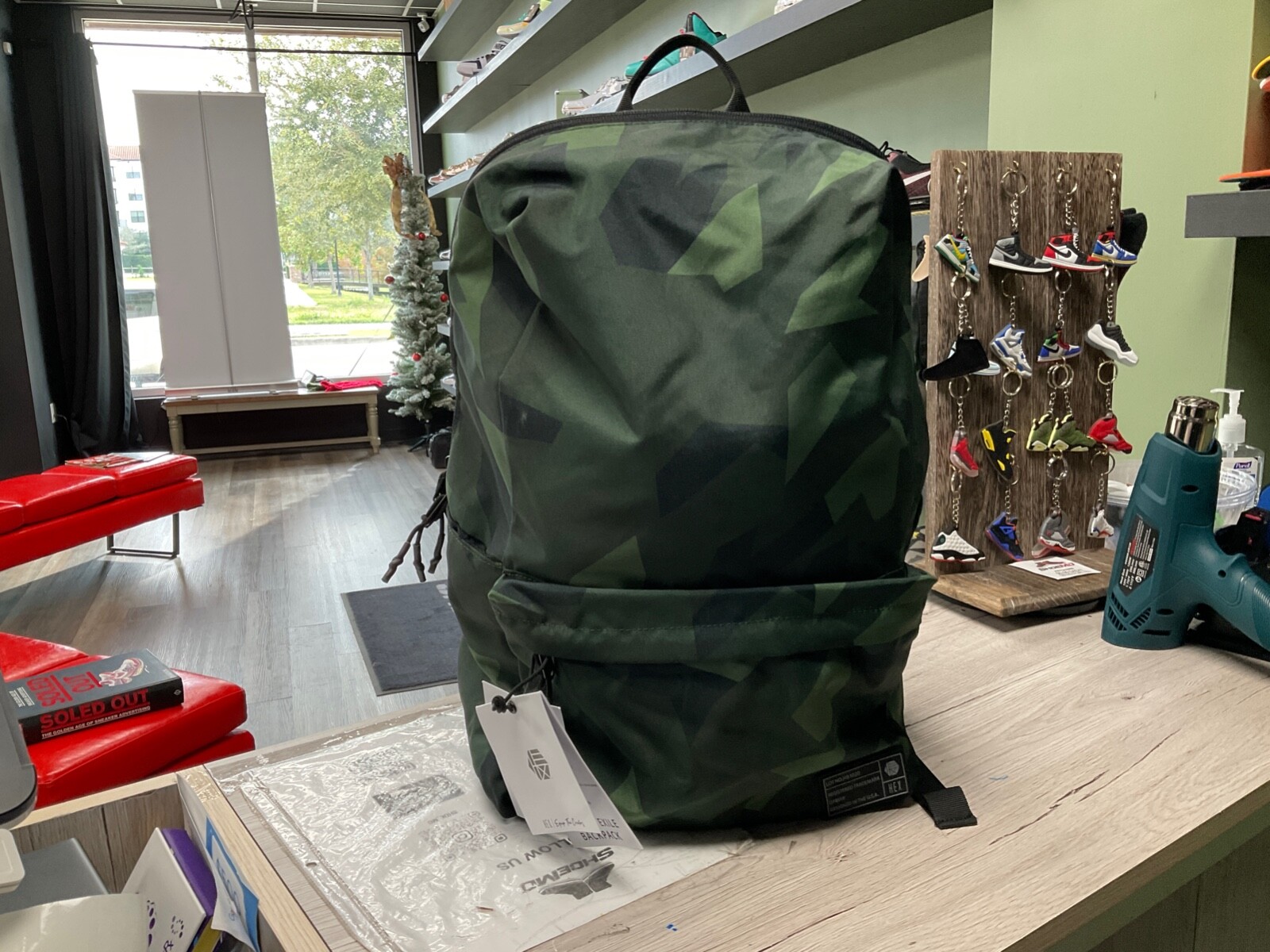 HEX ASPECT EXILE BACKPACK DESIGNED IN THE USA NEW CAMO GREEN