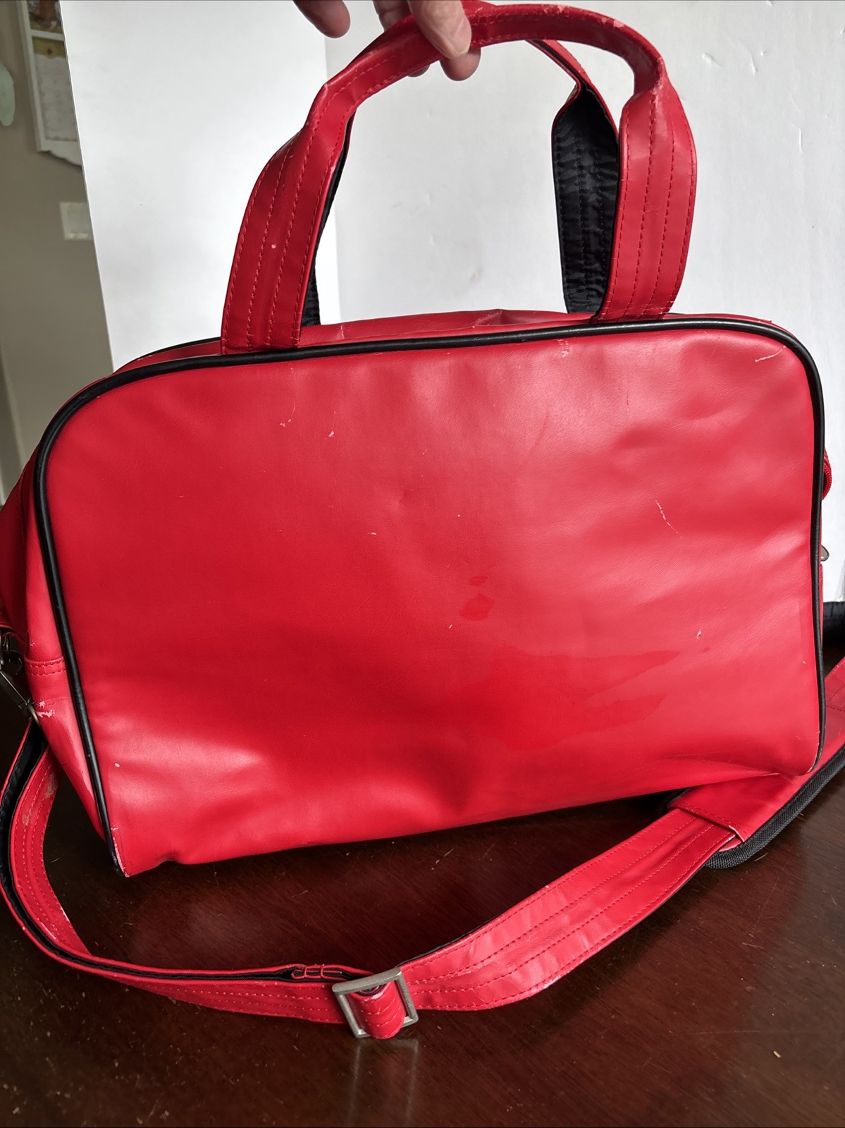 Portland Trail Blazers Retro 1976 Nike Team Polyurethane Duffle Bag Rare Walton