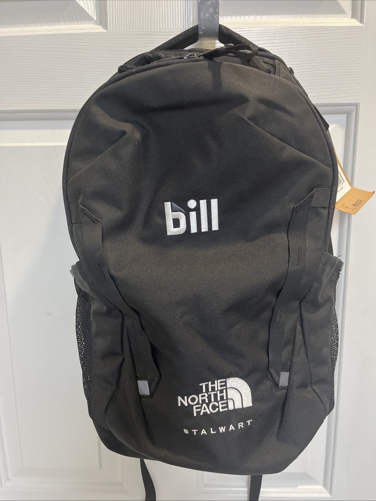 The North Face Men’s Stalwart Backpack Black Bag “Bill” New NWT