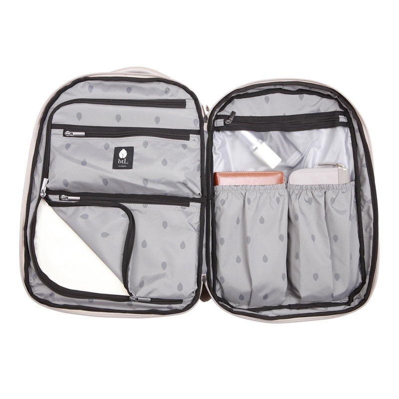 Nylon Travel Backpack W/ 15in Laptop Sleeve Durable Zippered Tote Bag Adventure