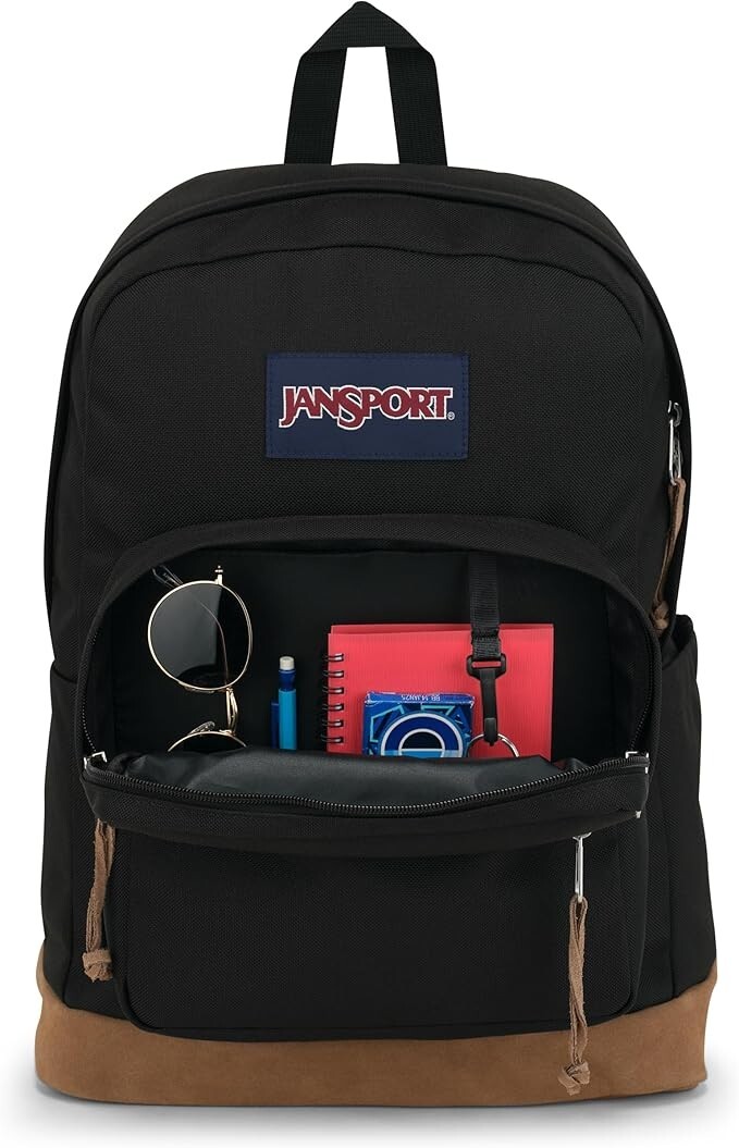 JanSport Right Pack Backpack – Durable Daypack with Padded 15″ Laptop Sleeve, Sp