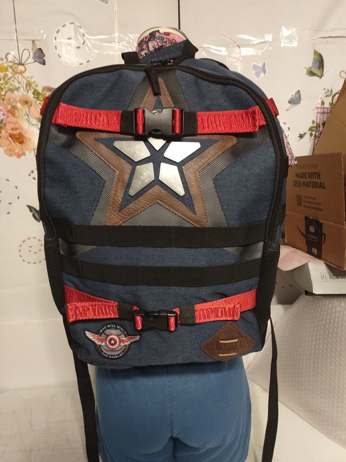 CAPTAIN AMERICA of MARVEL Falcon & Winter Soldier STAR Backpack
