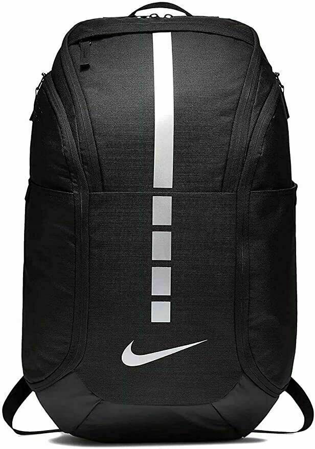 Nike Hoops Elite Backpack Black Silver DA1922-011 School Basketball Laptop