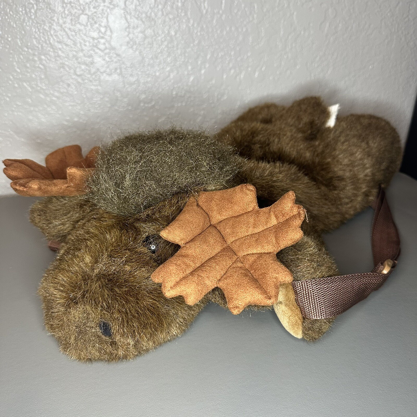 Large Moose Backpack Exclusive Stuffed Animal House BC Canada 18 inch