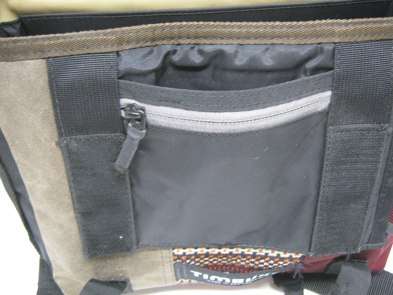 Timbuk2 Multi-Color SMALL Messenger Bag Brown Red Hippie San Francisco VTG?