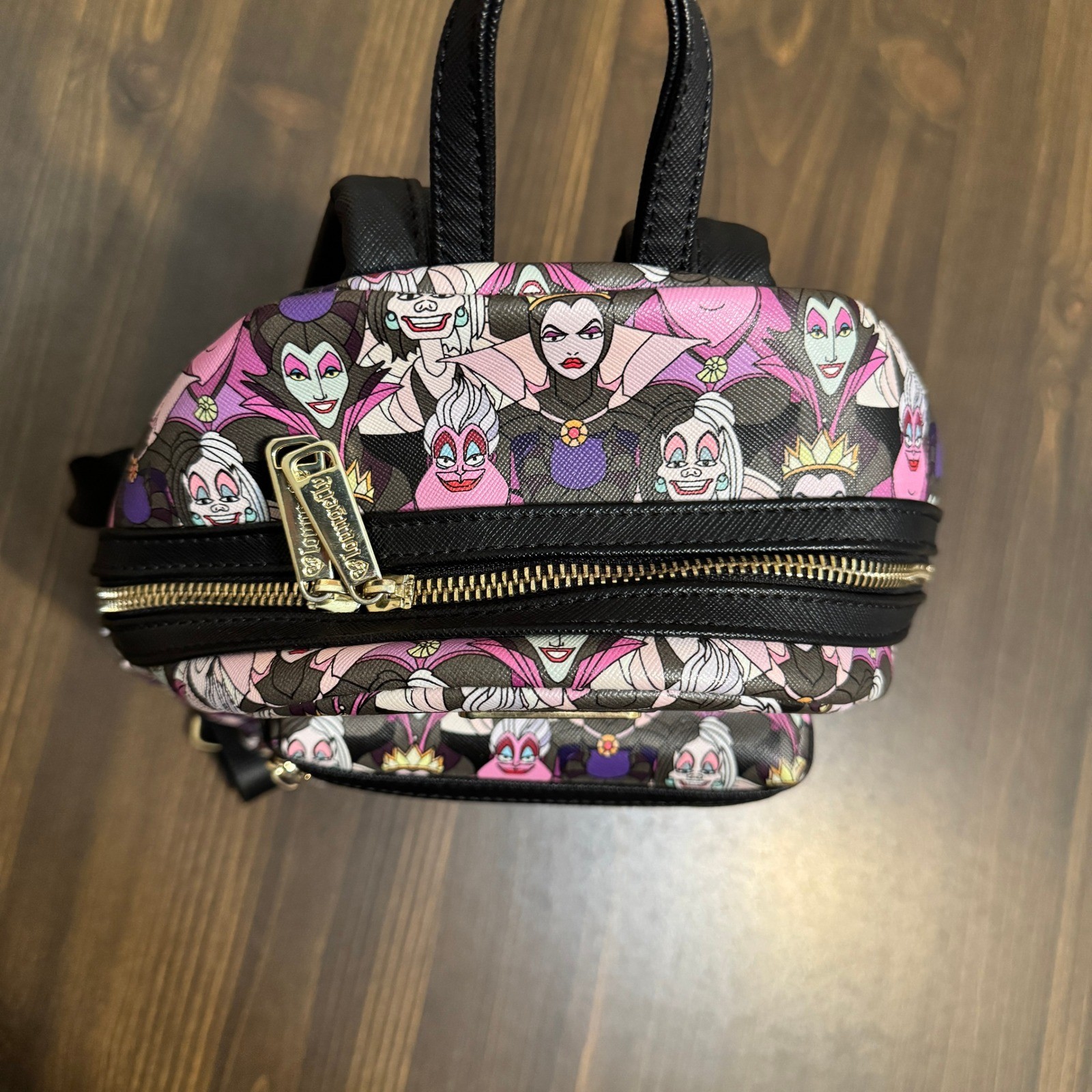Loungefly Disney Villains Mini BackPack Bag Women’s Malificent Ursula Cruella