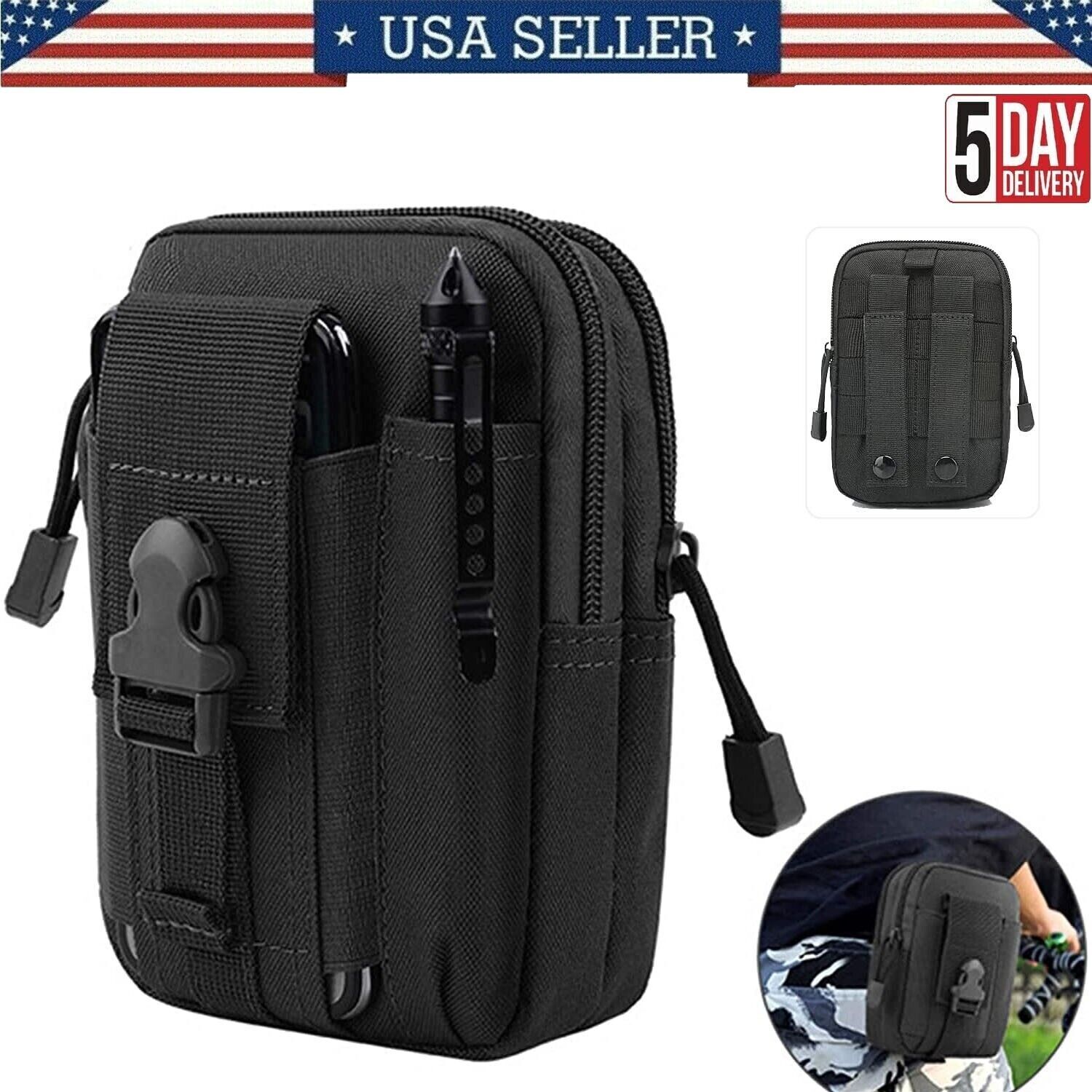 Pouch Military Wallet Multi Purpose Belt Utility Tactical Waist Bag Molle Pack