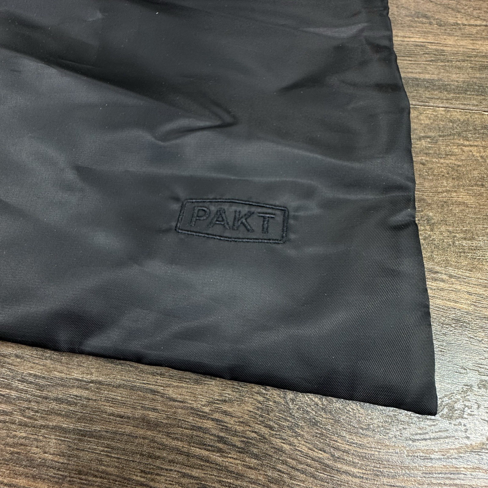 Pakt. Packable Tote Bag Black Unstructured Black Travel Carry All