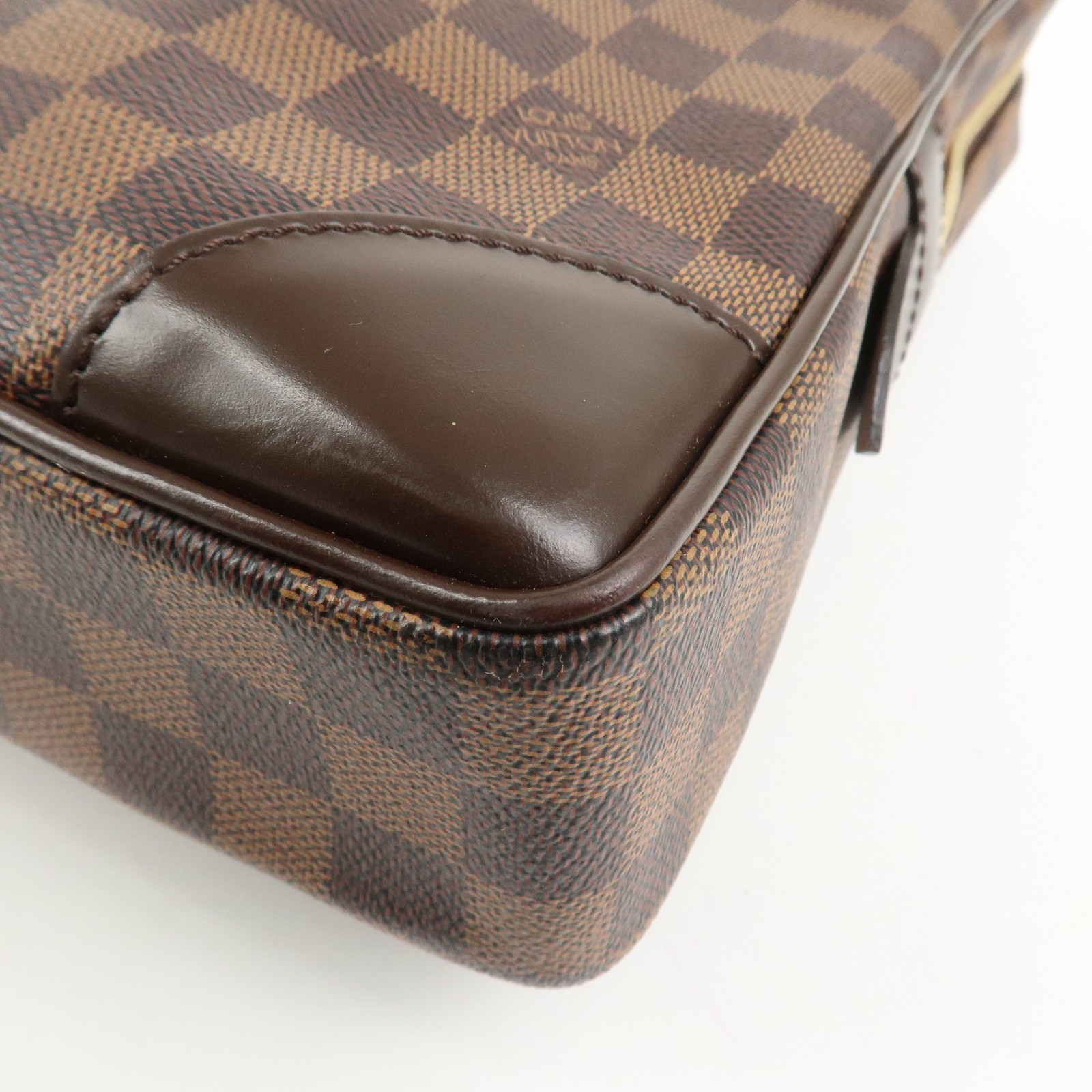 Louis Vuitton Damier Porte Documents Voyage Business Bag N41124 Auth Used