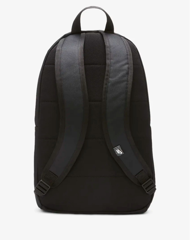 Nike Logo Backpack Unisex Black Medium Size 21 Litres School Gym Bag