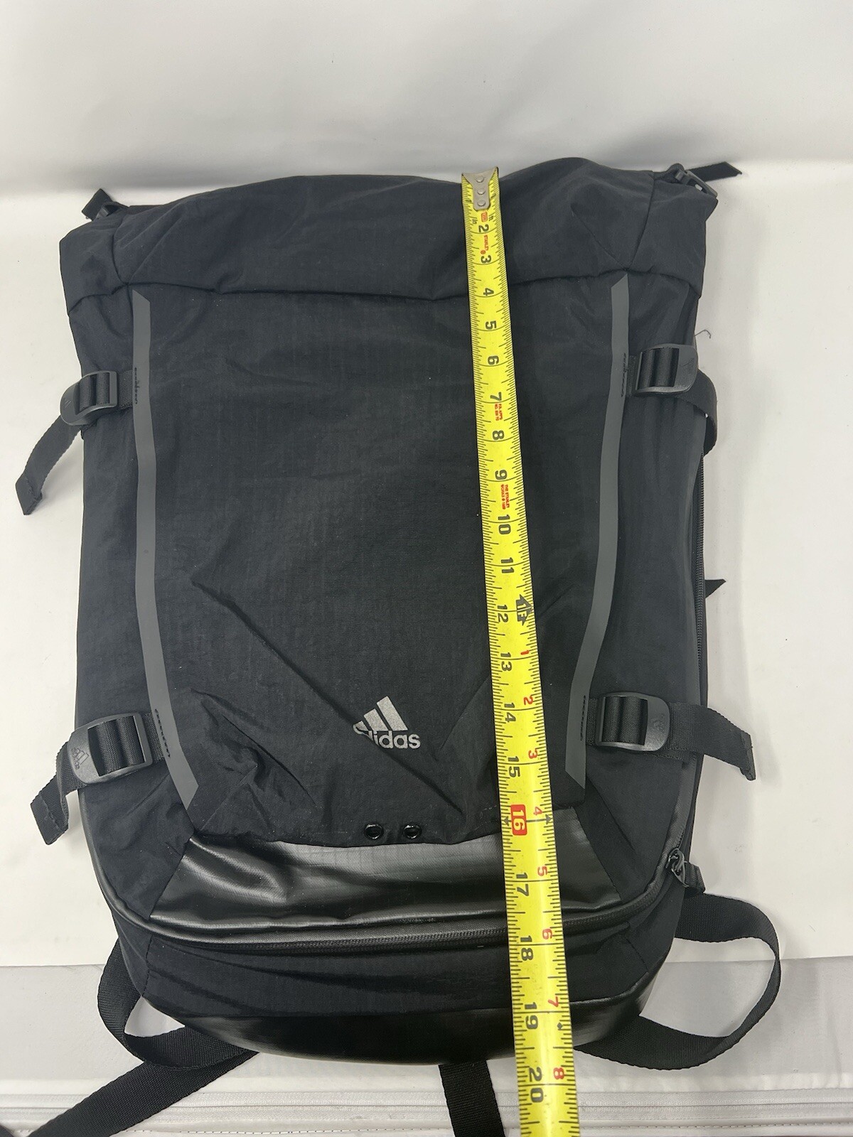 ADIDAS 4CMTE AC Rolltop Backpack Black EUC