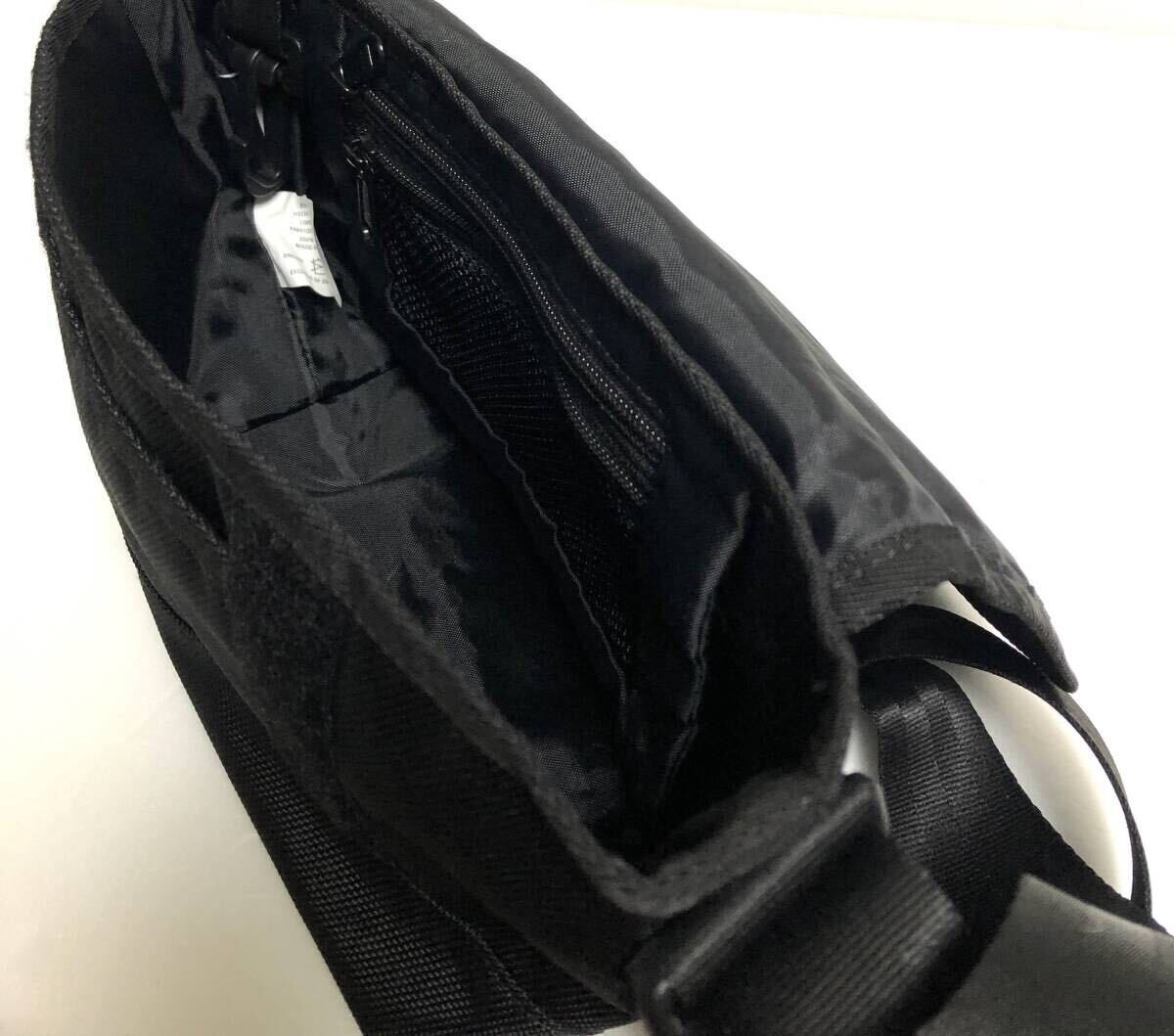 NEW ERA Shoulder bag Polyester Black for Men Plain Logo patch Tracking USE