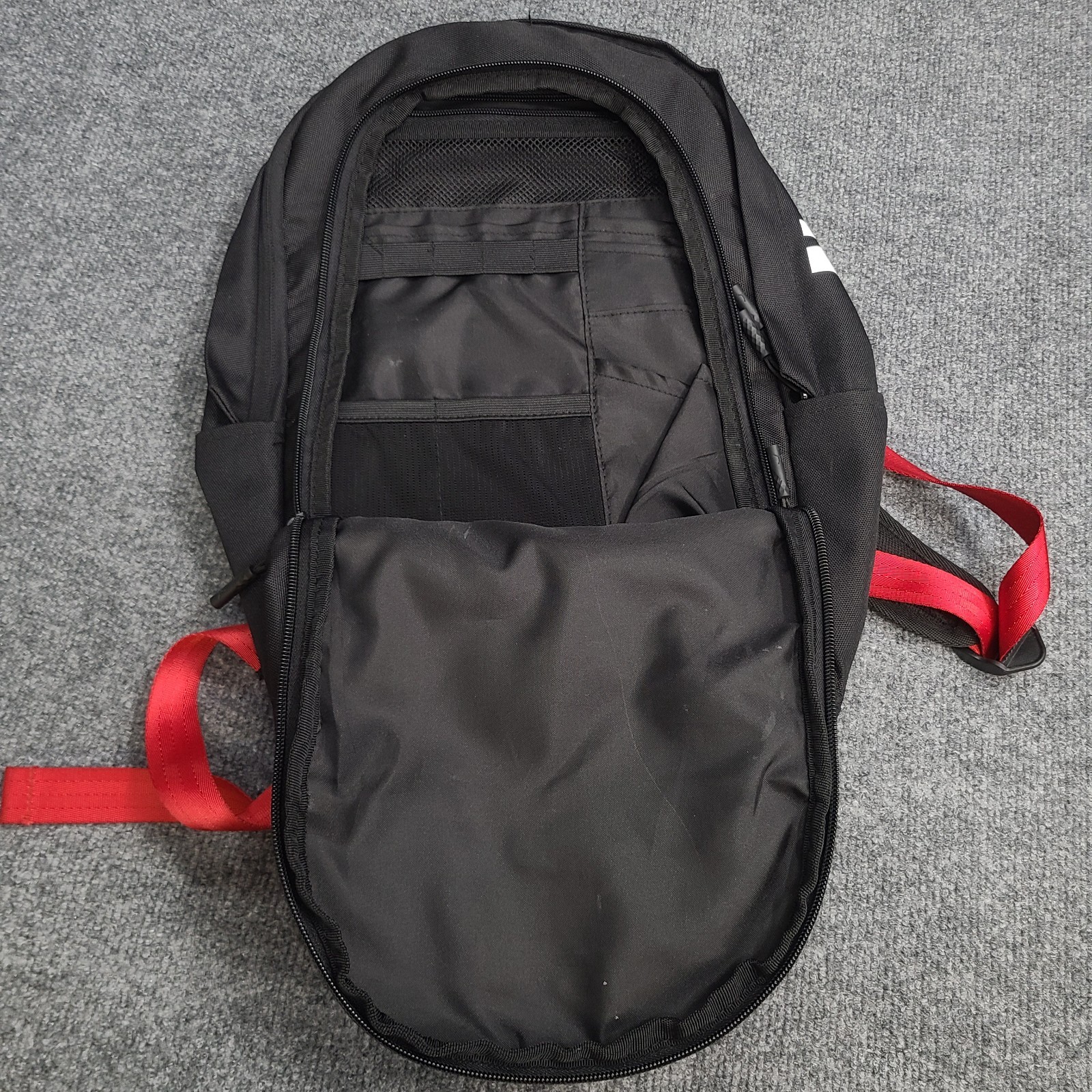 Jordan Backpack Medium Black Red Nike Air Patrol 15in Laptop School Bag Jumpman