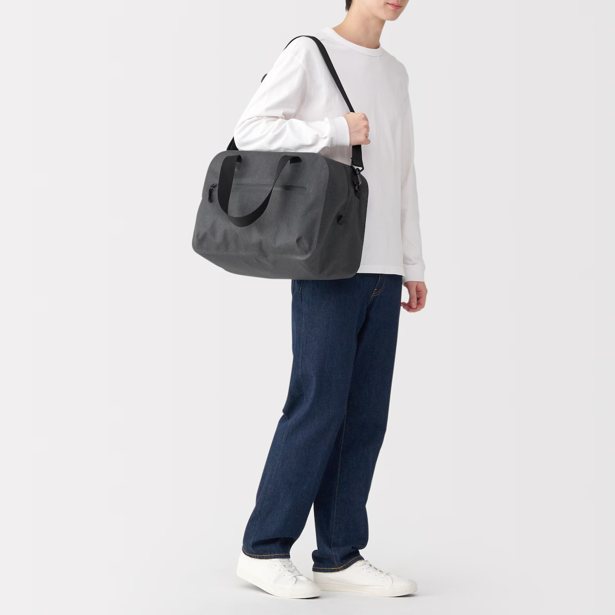 MUJI Water-Resistant Welded Duffel Bag 28-Litter Shoulder Bag Unisex NWT