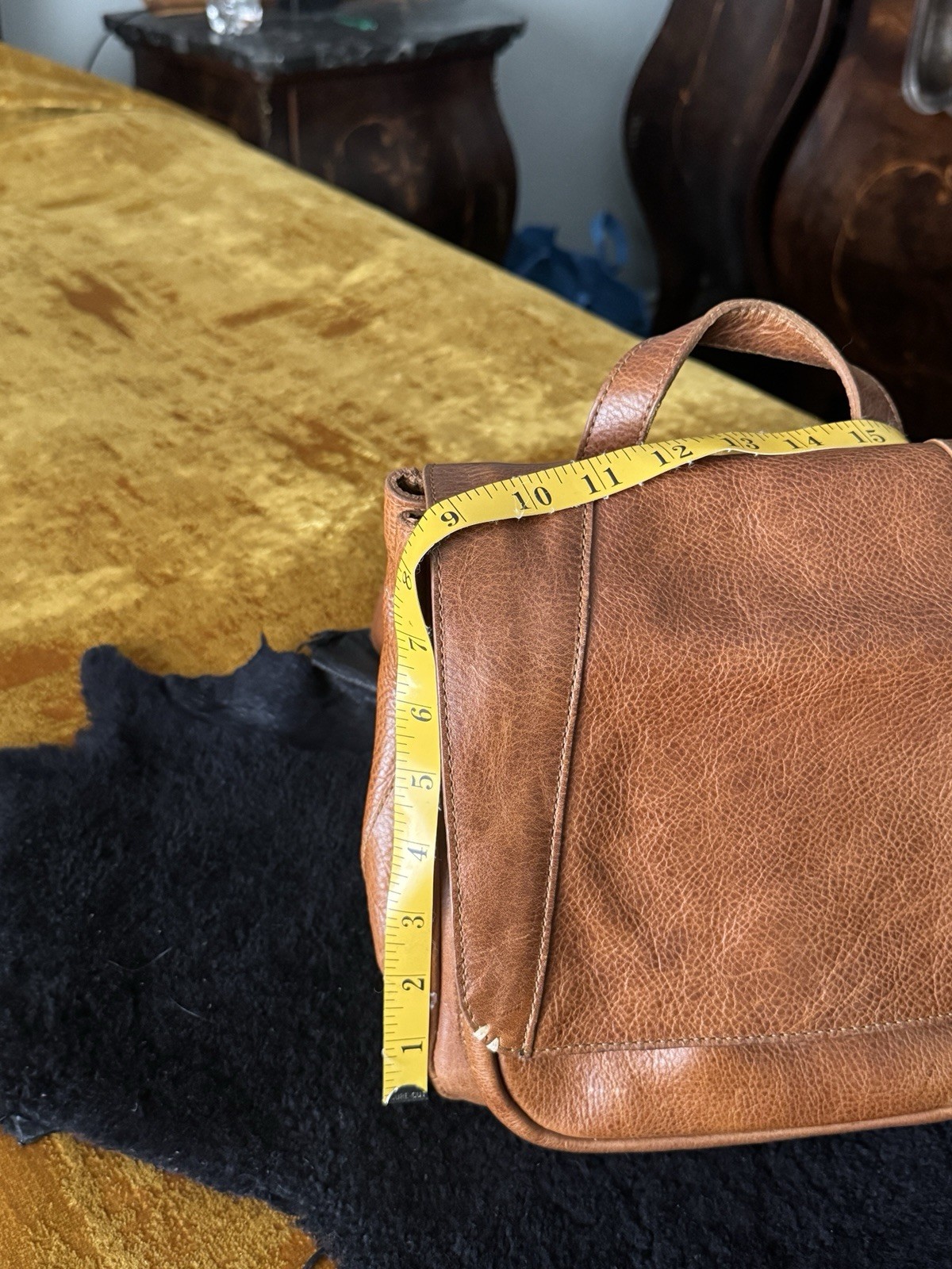 Buffalo Jackson Leather BACKPACK Brown Womens MINT in excellent condition