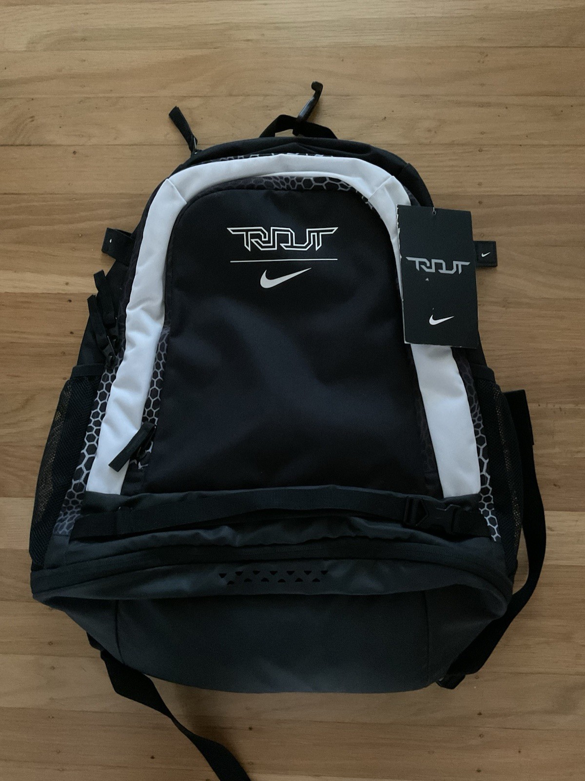 Nike Mike Trout Vapor Baseball Backpack – Black/White