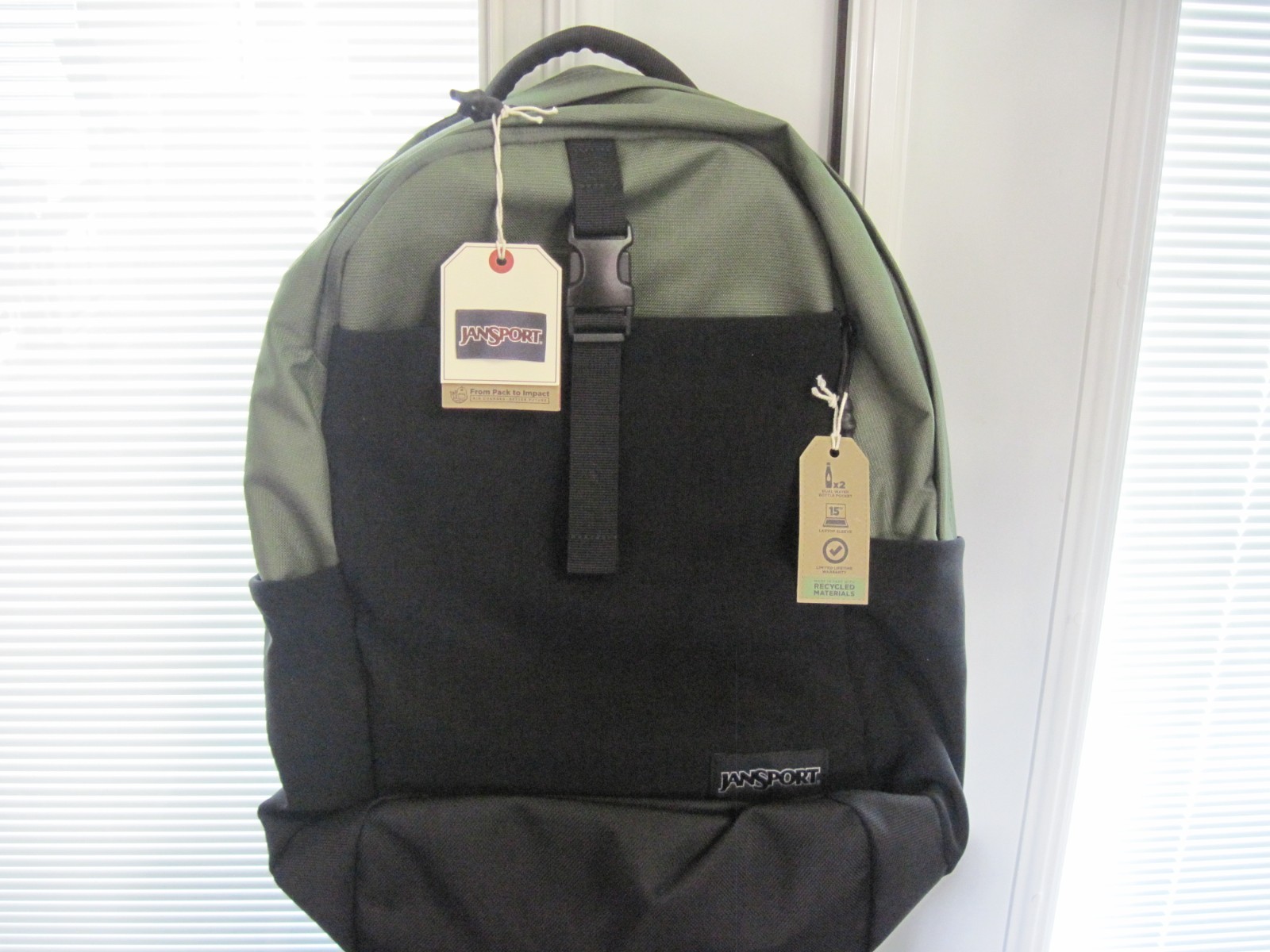 JanSport Journey Pack – Cargo Green – Backpack NEW #1 / 10