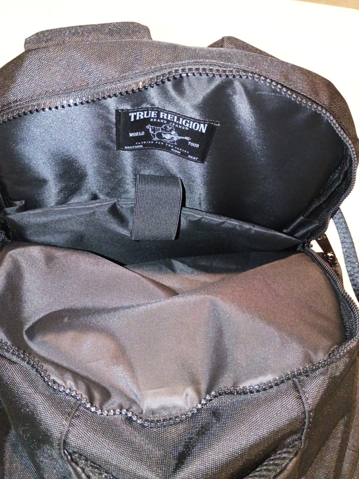 TRUE RELIGION Commuter BACKPACK Hemi BLACK New W/O Tags TR105025 LAPTOP