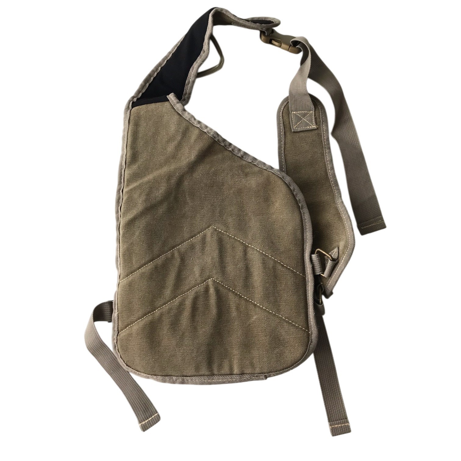DIESEL Vintage Backpack Multipocket Cargo Sling Utility Cyber Techwear Army Y2K