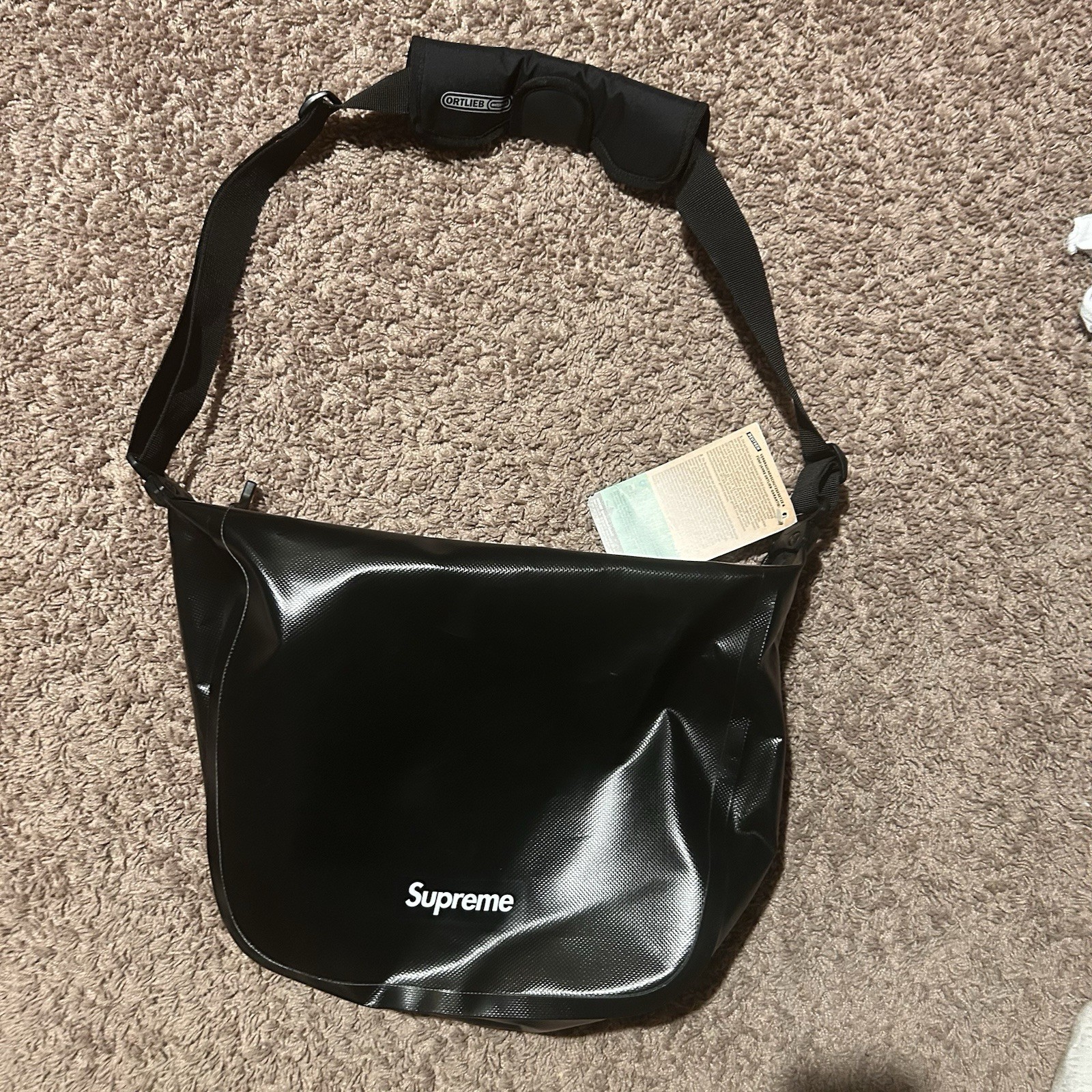Supreme Bag Ss22 Collection Shoulder Crossbody Bag Nylon Black