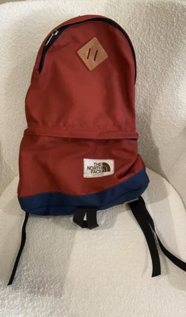 Vintage North Face Teardrop Backpack Brown Label USA Made Mint Condition