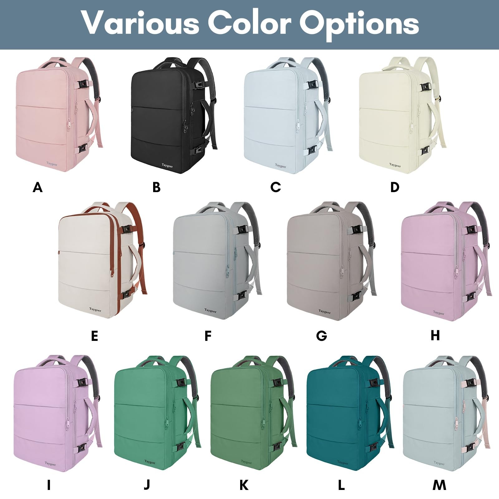 Carry on Backpack for Men Women, Luggage Laptop Backpack for Airplane Travel …