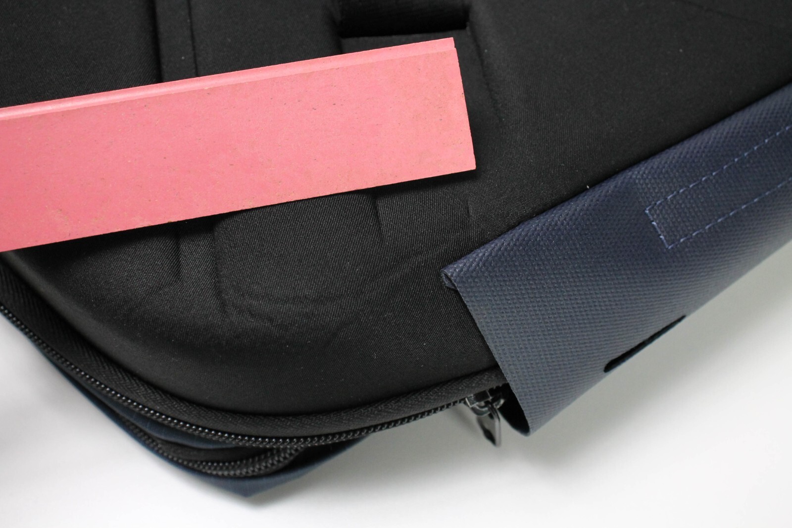 ABS Bag Men’s One Size Double Handles Zipper Backpack Dark Blue