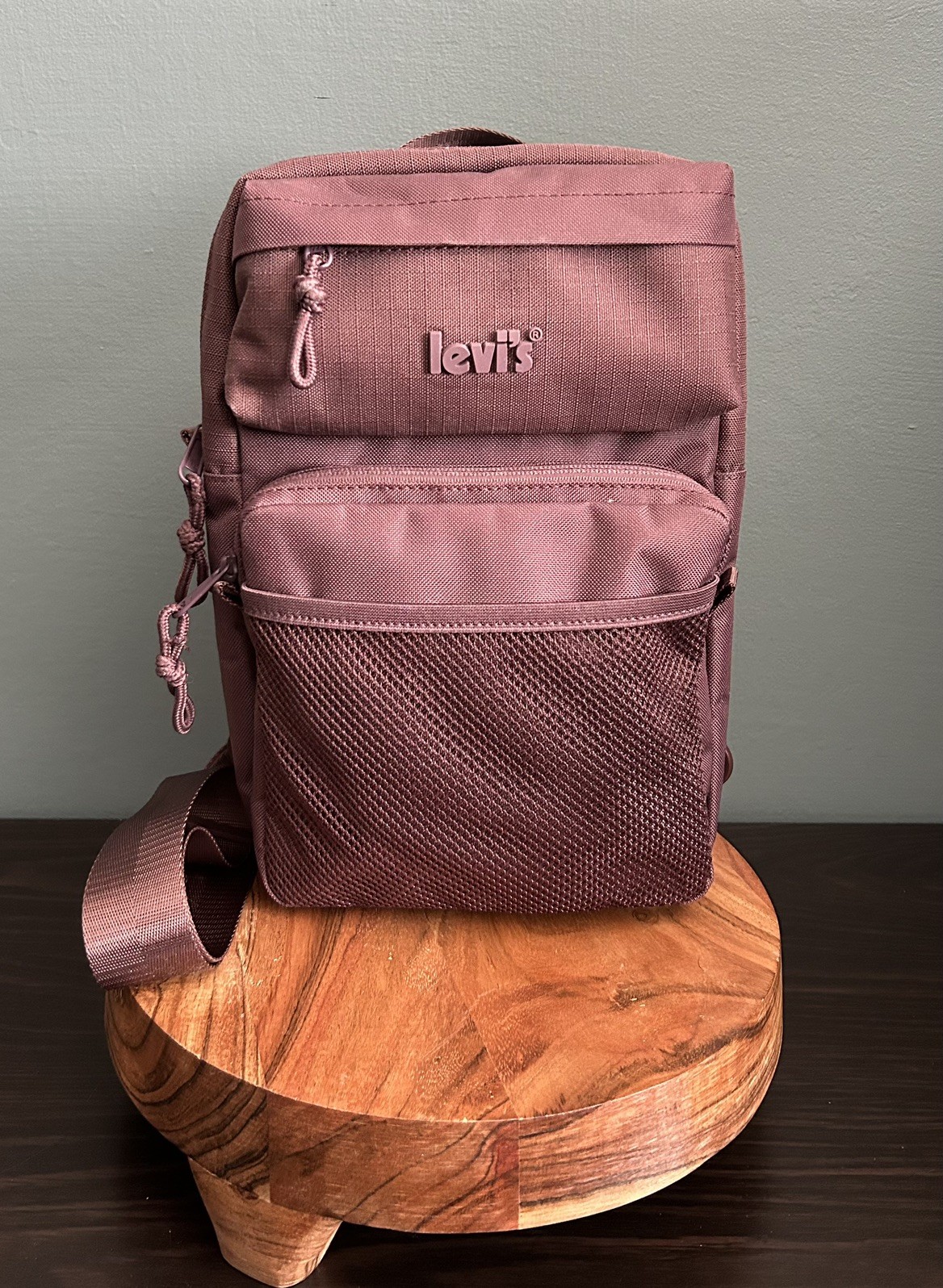 Levi’s Mixed Material Sling Backpack 5.5L