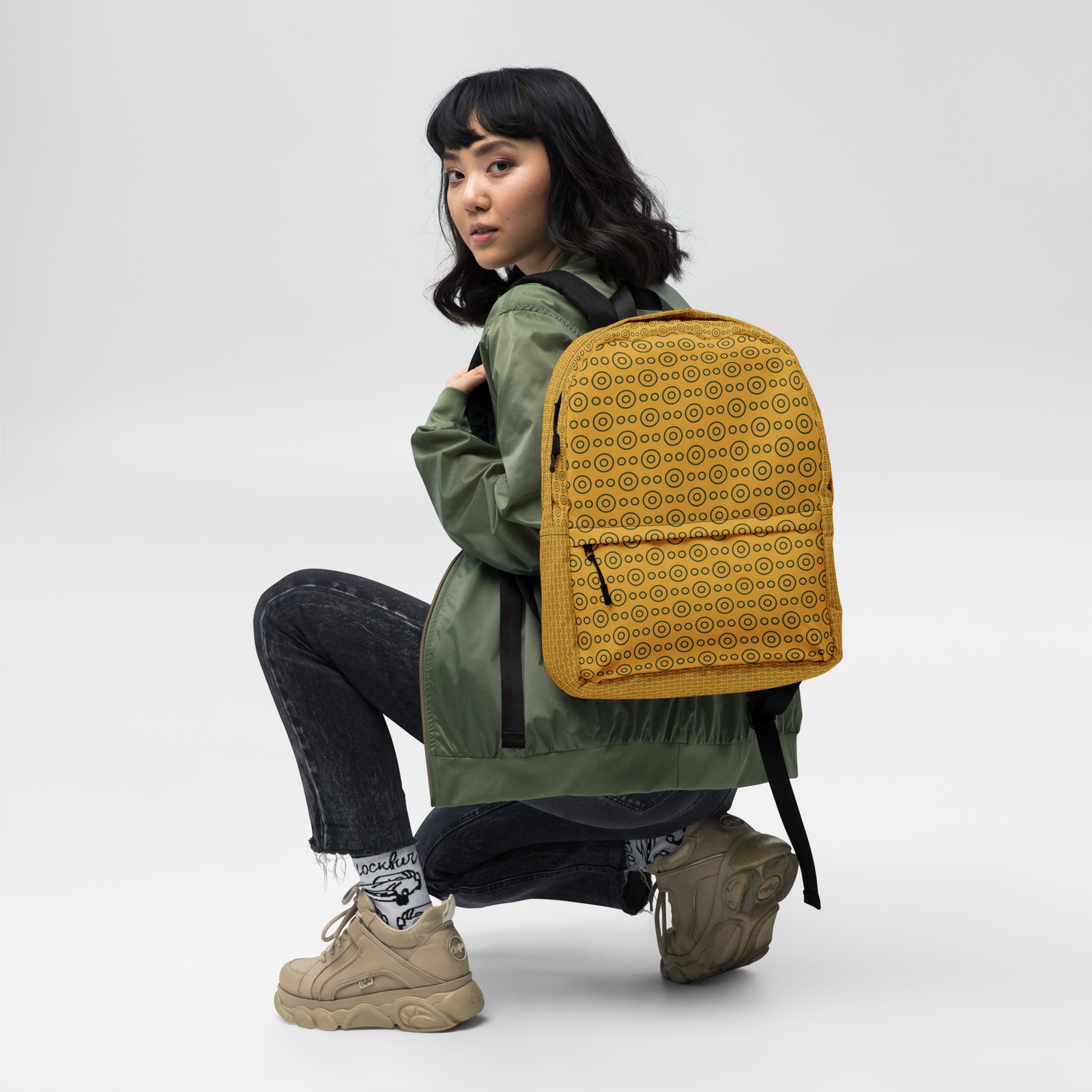 Unisex Geometric design pattern Child/Youth /Adult Backpack